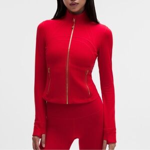 lululemon Red Lunar New Year Define Cropped Jacket
Nulu